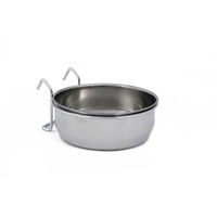 Produktbild von Beeztees Futternapf aus Edelstahl für Nagetiere 15 cm 0,9 l Silber - 0,9 l