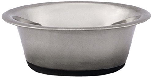 Beeztees Futternapf aus Edelstahl rutschfest Silber 0,18 l - 180 ml – Bild 1 von 2