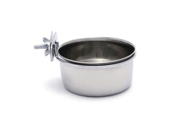 Beeztees Futternapf aus Edelstahl zum Schrauben Silber - 0,3 l – Bild 1 von 2