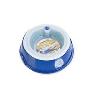 Produktbild von Beeztees Futternapf Fresko aus Melamin Blau - 360 ml
