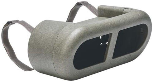 Beeztees Futtertrog Hühner Futterspender aus Kunststoff grau grün 30x14x13 cm – Bild 1 von 9