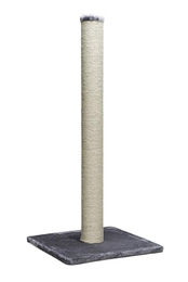 Beeztees Gina Katzen Kratzbaum Grau XL mit Sisal 40x40x90cm – Bild 1 von 7