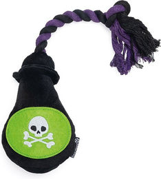 Beeztees Halloween Hundespielzeug Plüsch-Giftflasche – Bild 1 von 3