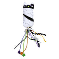 Produktbild von Beeztees Halloween Mumie Plüsch-Katzenspielzeug mit Catnip 36 cm