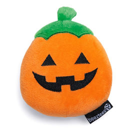 Beeztees Halloween Trick or Treat Plüsch-Hundespielzeug mit Squeaker in Schwarz Orange Weiß – Bild 1 von 2