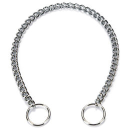 Produktbild von Beeztees Halsband aus Metall in Silber 35 cm