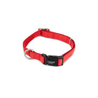 Produktbild von Beeztees Halsband Macleather aus Kunstleder in Rot 45-70 cm