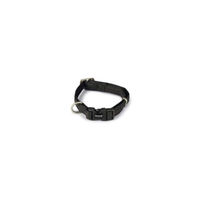 Produktbild von Beeztees Halsband Macleather aus Kunstleder Schwarz 15 x 20-40 cm