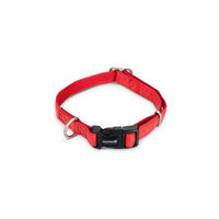 Produktbild von Beeztees Halsband Macleather aus Nylon in Rot 20 x 35-50 cm - 1 Stk.