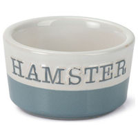 Produktbild von Beeztees Hamster-Napf Doki aus Keramik Blau 7,5x7,5x4 cm - 1 Stk.