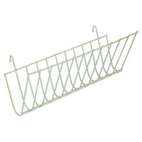Produktbild von Beeztees Heuraufe für Nager aus Metall in U-Form 26cm Grün - 26 cm