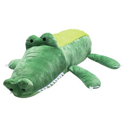 Beeztees Hide n Seek Dschungel Krokodil Intelligenzspielzeug aus Plüsch für große Hunde grün – Bild 1 von 11