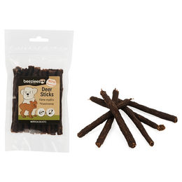 Beeztees Hirschsticks Kausnack für Hunde Adult 100 g – Bild 1 von 1