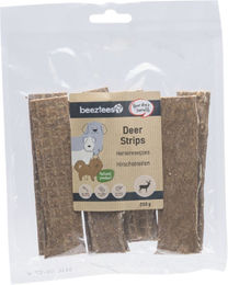 Beeztees Hirschstreifen Belohnungssnack für Hunde ohne Farb- und Aromastoffe 5 x 200 g – Bild 1 von 2