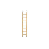 Produktbild von Beeztees Holzleiter für Vögel aus Naturholz mit 8 Sprossen 36 cm - 36 cm