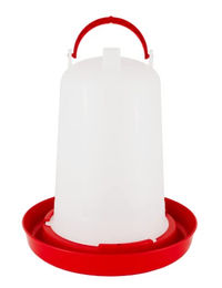 Produktbild von Beeztees Hühner-Tränke Glockentränke aus Kunststoff Rot 3 Liter - 3 l