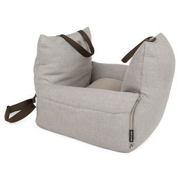 Beeztees Hundeautositz Zia beige 55 x 55 x 40 cm mit Sicherheitsgurt – Bild 1 von 1