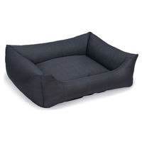 Produktbild von Beeztees Hundebett Sofixa Grau Anthrazit Baumwolle Polyester 95 x 80 x 25 cm