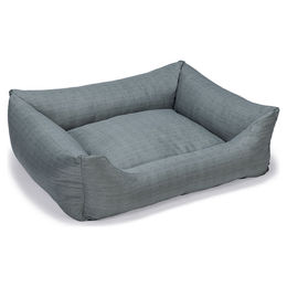 Produktbild von Beeztees Hundebett Sofixa grau aus Baumwolle 95 x 80 x 25 cm