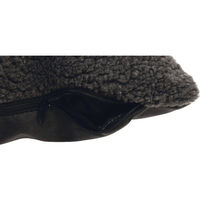 Produktbild von Beeztees Hundebett Uma Memory Foam orthopädisches Hundebett Anthrazit 80 x 60 cm