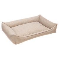 Produktbild von Beeztees Hundebett Zia Memory Foam beige 120 x 80 x 23 cm
