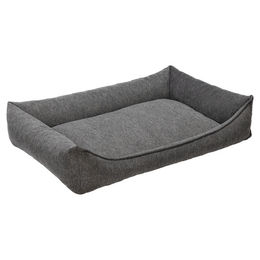 Produktbild von Beeztees Hundebett Zia Memory Foam grau 120 x 80 x 23 cm für Senior Hunde zur Gelenkschonung