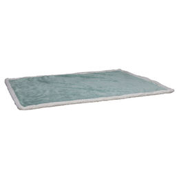 Beeztees Hundedecke Monego für Welpen aus Plüsch 100 x 70 x 1,5 cm – Bild 1 von 2