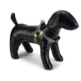 Produktbild von Beeztees Hundegeschirr aus Nylon in Dunkelgrau mit Verstellmöglichkeit 46 - 75 cm