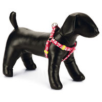 Produktbild von Beeztees Hundegeschirr Herz aus Nylon in Rosa verstellbar 26-40 cm