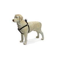 Produktbild von Beeztees Hundegeschirr Mac aus Kunstleder Schwarz 35-60 cm