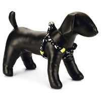 Produktbild von Beeztees Hundegeschirr Thunder Nylon Schwarz verstellbar 46 - 75 cm