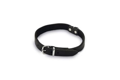 Beeztees Hundehalsband aus Leder in Schwarz oder Braun 47 cm – Bild 1 von 3