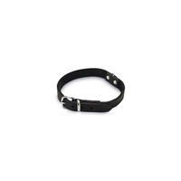 Produktbild von Beeztees Hundehalsband aus Leder in Schwarz und Braun mit 42 cm Länge