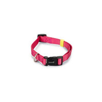 Produktbild von Beeztees Hundehalsband aus Nylon in Rosa mit verstellbarer Breite von 35 bis 50 cm