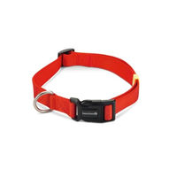 Produktbild von Beeztees Hundehalsband aus Nylon in Rot mit einer Breite von 25 mm und einer Länge von 48-70 cm