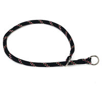 Produktbild von Beeztees Hundehalsband aus Nylon in Schwarz 50 cm - 50 cm