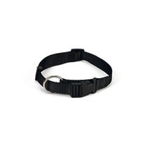 Produktbild von Beeztees Hundehalsband aus Nylon in Schwarz verstellbar 30-45 cm