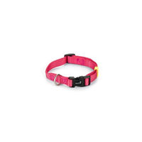 Produktbild von Beeztees Hundehalsband Nylon Uni Rosa 26-40 cm