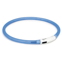 Produktbild von Beeztees Hundehalsband Safety Gear Dogini USB Blau mit wiederaufladbarem Akku 70 cm - 70 cm