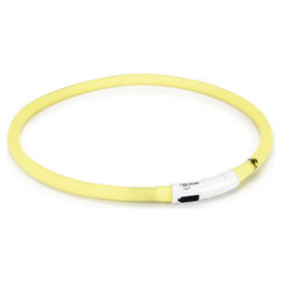 Produktbild von Beeztees Hundehalsband Safety Gear Dogini USB Gelb 70 cm