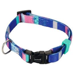 Beeztees Hundehalsband Stripes bunt aus Nylon für kleine Hunde 20-30 cm – Bild 1 von 2
