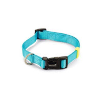 Produktbild von Beeztees Hundehalsband Uni Blau aus Nylon 35-50 cm x 20 mm