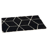 Produktbild von Beeztees Hundekissen Eco Drybed Qub Bench Schwarz Grau 109 x 69 cm