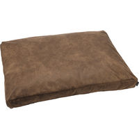 Produktbild von Beeztees Hundekissen Uma Braun mit Memory Foam 100 x 70 cm