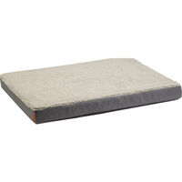 Produktbild von Beeztees Hundekissen Zira Memory Foam Grau 100 x 70 x 9 cm - 2 kg