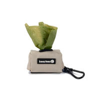 Produktbild von Beeztees Hundekotbeutelspender Limpa Grau inklusive 15 Bio-Beutel