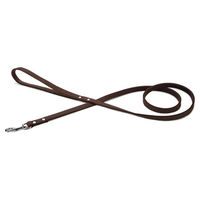 Produktbild von Beeztees Hundeleine aus Leder Braun 130 cm x 12 mm - 130 cm