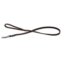 Produktbild von Beeztees Hundeleine aus Leder in Braun 100 cm x 12 mm