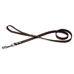 Beeztees Hundeleine aus Leder in Braun 130 cm x 16 mm – Bild 1 von 7