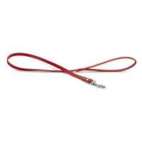 Produktbild von Beeztees Hundeleine aus Leder in Rot 100 cm - 100 cm